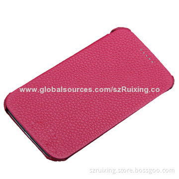 Luxury genuine leather case for Samsung Galaxy Win i8552/i8550